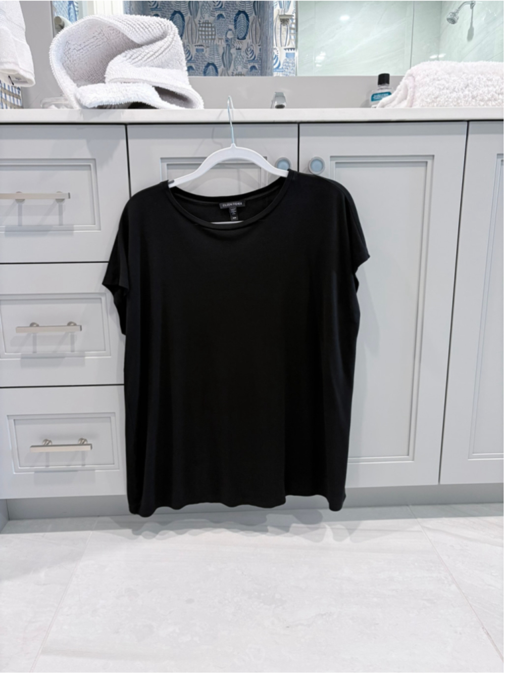 Eileen Fisher 100% Silk Sleeveless Shell Top M